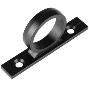 Dura Faucet Shower Hose Guide Ring, Matte Black, Plastic, With Mounting Screws and Wall Anchors – DF-SA155-MB
