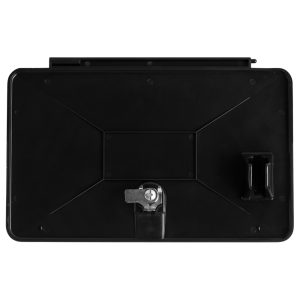 Dura Faucet Exterior Shower, Door Only, Black, With Lock and Keys – DF-SA170D-BK