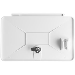 Dura Faucet Exterior Shower, Door Only, White, With Lock and Keys – DF-SA170D-WT