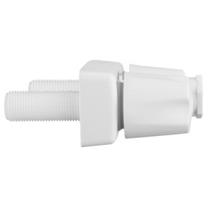 Dura Faucet Faucet, Used for Shower, Non-Metallic, Quick Connector Connection, White, Must Also Use Part Number DF-SA187-WT – DF-SA180-WT