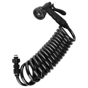 Dura Faucet Exterior Spray Port Quick Connect Hose, Use with DF-SA180/ DF-SA185/ DF-SA184 Exterior Quick Connect Faucets – DF-SA187-BK