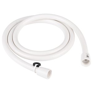 Dura Faucet Shower Head Hose, 60 Inch Length, Fits All Standard Hand Held Shower, White – DF-SA230-WT