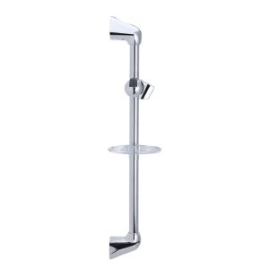 Dura Faucet Shower Head Slide Bar, Polished Chrome Plated, Brass and Plastic – DF-SA300CL-CP