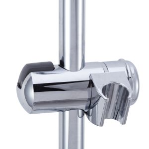 Dura Faucet Shower Head Slide Bar, Polished Chrome Plated, Brass and Plastic – DF-SA300CL-CP
