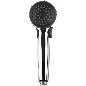 Dura Faucet Shower Head, Hand Held, With Single Function Flow Setting, Polished Chrome Plated, Plastic, With Flow Control Switch – DF-SA400-CP