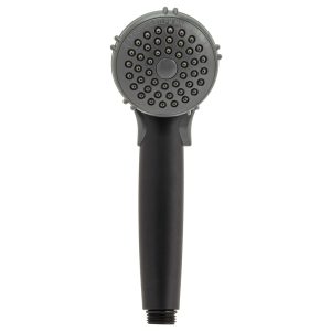Dura Faucet Shower Head, Hand Held, With Single Function Flow Setting, Plastic, With Flow Control Switch – DF-SA400-MB