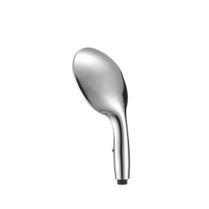 Dura Faucet Shower Head, Hand Held, Single Spray Function, 6 Inch Diameter, Chrome Plated, With Water Saving on/ Off Switch – DF-SA434-CP