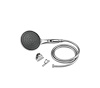 Dura Faucet Shower Head, Hand Held with 60 Inch Stainless Steel Hose, Single Spray Function, 6 Inch Diameter, Chrome Plated – DF-SA434K-CP