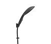 Dura Faucet Shower Head, Hand Held with 60 Inch Stainless Steel Hose, Single Spray Function, 6 Inch Diameter, Matte, Black – DF-SA434K-MB