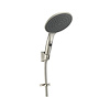 Dura Faucet Shower Head, Hand Held with 60 Inch Stainless Steel Hose, Single Spray Function, 6 Inch Diameter, Satin Nickel – DF-SA434K-SN