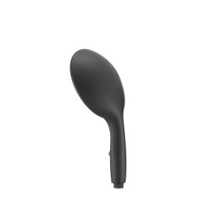 Dura Faucet Shower Head, Hand Held, Single Spray Function, 6 Inch Diameter, Matte, Black, With Water Saving on/ Off Switch – DF-SA434-MB