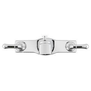 Dura Faucet Faucet, Used for Bathtub, With Tub and Shower Diverter, Classical Handles, Chrome Polished – DF-SA610C-CP