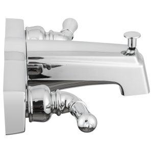 Dura Faucet Faucet, Used for Bathtub, With Tub and Shower Diverter, Classical Handles, Chrome Polished – DF-SA610C-CP