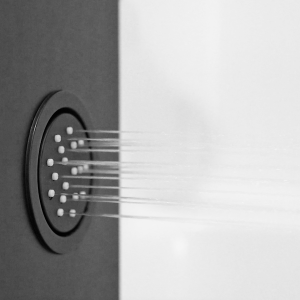Dura Faucet Shower System, Shower Panel Tower, 3 Water Outlets(shower Head/ Hand Shower/ Jet Spray Shower), Thermostatic Mixer – DF-SA913-MB