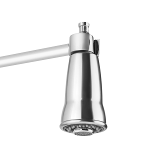 Dura Faucet Faucet, Used for Kitchen, Coil Spring Pull-Down Handle, Matte Black and Satin Nickel – DF-NMK504-MBSN