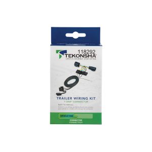 Draw-Tite Trailer Wiring Connector, T-One, Vehicle Side, 4-WAY Flat – 118292