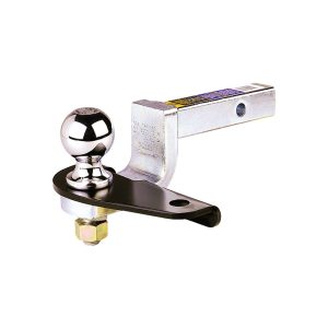 Draw-Tite Weight Distribution Hitch Sway Control Ball Mount, Adapter Bracket for Use with Class II 1-1/4 Inch Drawbars – 26005