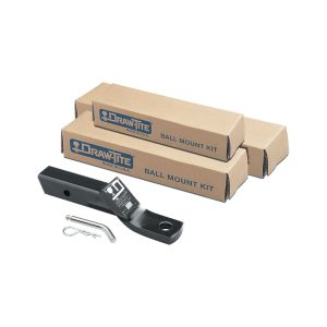 Draw-Tite Trailer Hitch Ball Mount, Max-Frame, Class III/ IV, Fits 2 Inch Receiver, 7500 Pound Gross Trailer Weight/ 750 Pound Tongue Weight – 2923