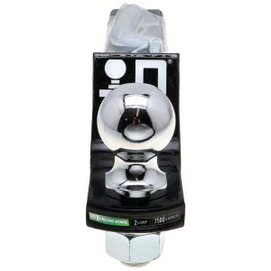 Draw-Tite Trailer Hitch Ball Mount, Class III/ IV, Fits 2 Inch Receiver, 7500 Pound Gross Trailer Weight/ 750 Pound Tongue Weight – 40583