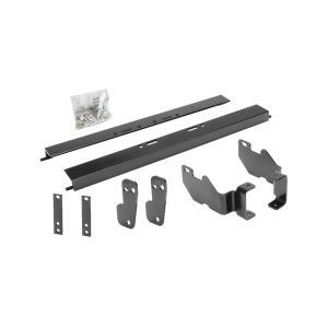 Draw-Tite Gooseneck Trailer Hitch Rail, 12000 Pound Capacity/ 3000 Pin Capacity, Power Coated, Black – 4446