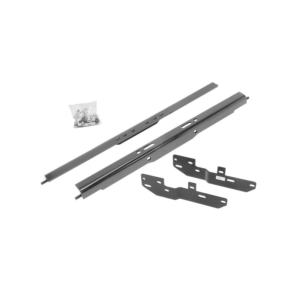 Draw-Tite Gooseneck Trailer Hitch Rail, 22000 Pound Capacity/ 5500 Pin Capacity, Power Coated, Black – 4456