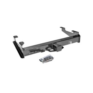 Draw-Tite Trailer Hitch Rear, Class V, Square Tube Welded, 2-1/2 Inch Receiver, 18000 Pound Weight Carrying Capacity/ 2000 Pound Tongue Weight – 45519
