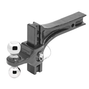 Draw-Tite Trailer Hitch Ball Mount, Class III/ IV, Fits 2 Inch Receiver, 10000-14000 Gross Trailer Weight/ 1000-1400 Tongue Weight – 63071