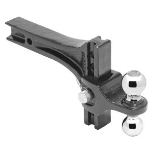 Draw-Tite Trailer Hitch Ball Mount, Class III/ IV, Fits 2 Inch Receiver, 10000-14000 Gross Trailer Weight/ 1000-1400 Tongue Weight – 63071