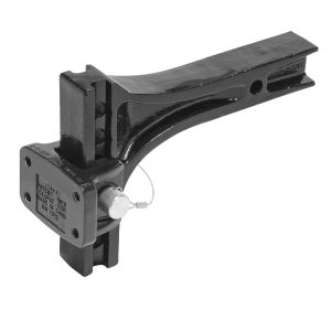 Draw-Tite Pintle Hook Mounting Plate, Towpower, 2 Inch Receiver Mount, 14000 Pound Gross Trailer Weight, Cast Shank – 63072