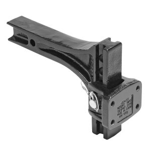 Draw-Tite Pintle Hook Mounting Plate, Towpower, 2 Inch Receiver Mount, 14000 Pound Gross Trailer Weight, Cast Shank – 63072