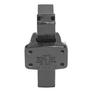 Draw-Tite Pintle Hook Mounting Plate, Towpower, 2 Inch Receiver Mount, 14000 Pound Gross Trailer Weight, Cast Shank – 63072