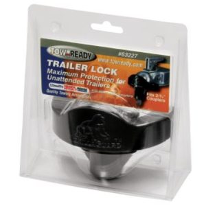 Draw-Tite Trailer Coupler Lock, Gorilla Guard, For 2-5/16 Inch Trailer Couplers, Overall Coupler Width Cannot Exceed 4-1/8 Inch, With 2 Keys – 63227
