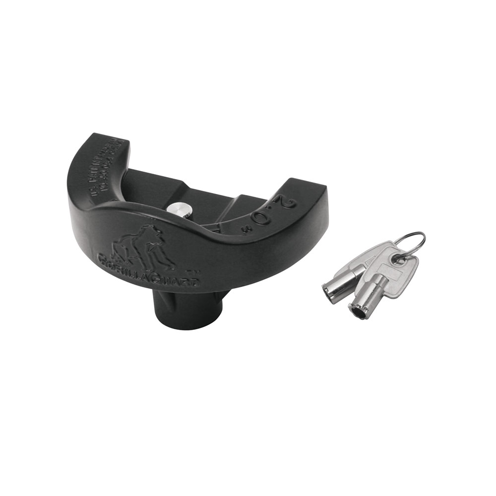 Draw-Tite Trailer Coupler Lock, Gorilla Guard, For 2 Inch Trailer Couplers, Coupler Width (including Lip) Cannot Exceed 3-13/16 – 63228
