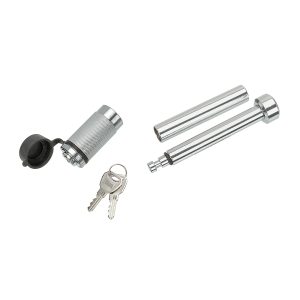 Draw-Tite Trailer Hitch Pin, Dog Bone Style, Locking, 5/8 Inch Diameter, Fits Class V Hitches, 4 Inch Span – 63259