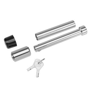 Draw-Tite Trailer Hitch Pin, Barbell Style, Locking, 5/8 Inch Diameter, Fits Class V Hitches, 4 Inch Span – 63260