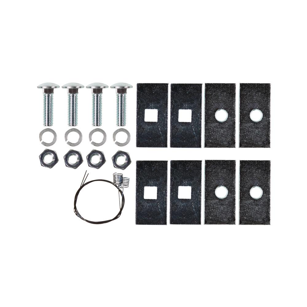 Draw-Tite Trailer Hitch Front, 2 Inch Square Receiver, 500 Pound Vertical Load/9000 Pound Line Pull – 65025