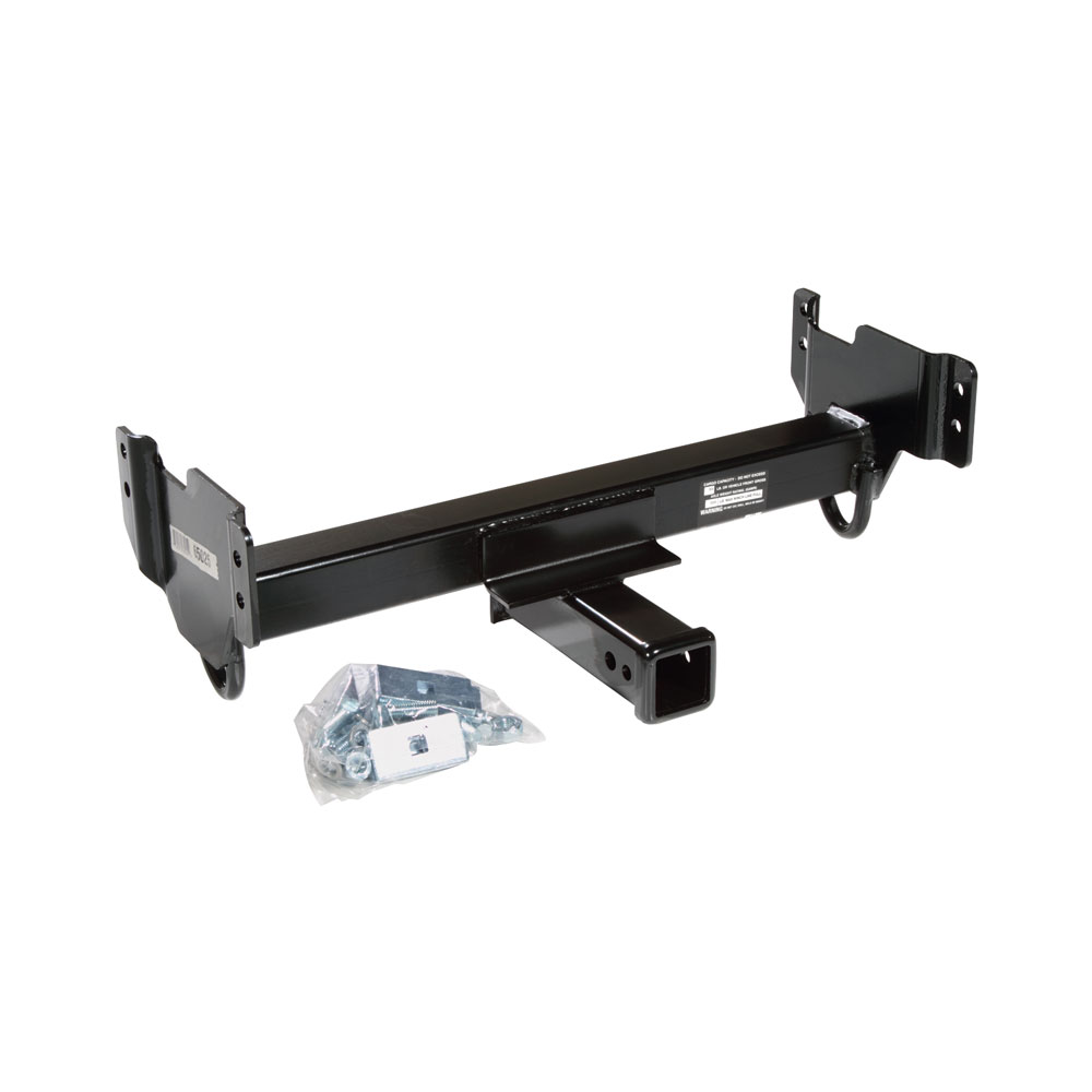 Draw-Tite Trailer Hitch Front, 2 Inch Square Receiver, 500 Pound Vertical Load/9000 Pound Line Pull – 65025