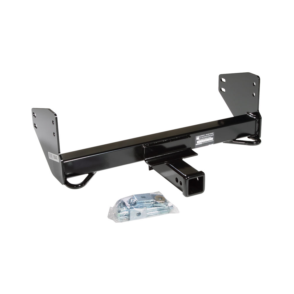 Draw-Tite Trailer Hitch Front, 2 Inch Square Receiver, 500 Pound Vertical Load/9000 Pound Line Pull – 65043