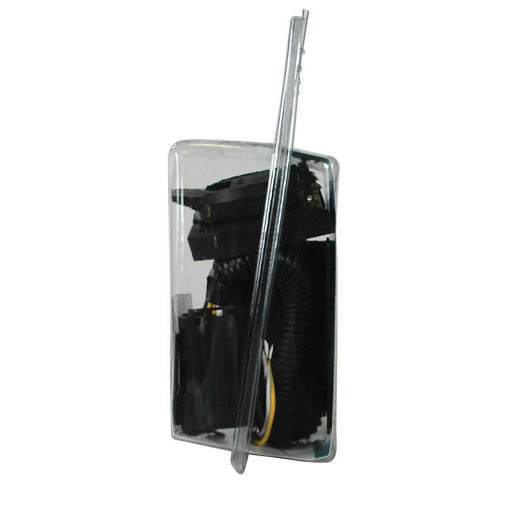 Draw-Tite Trailer Wiring Connector, Towpower, Vehicle Side and Trailer Side Set, 4-WAY Flat and 7-WAY Blade – 74682