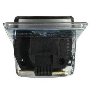 Draw-Tite Trailer Wiring Connector, Towpower, Vehicle Side and Trailer Side Set, 4-WAY Flat and 7-WAY Blade – 74682