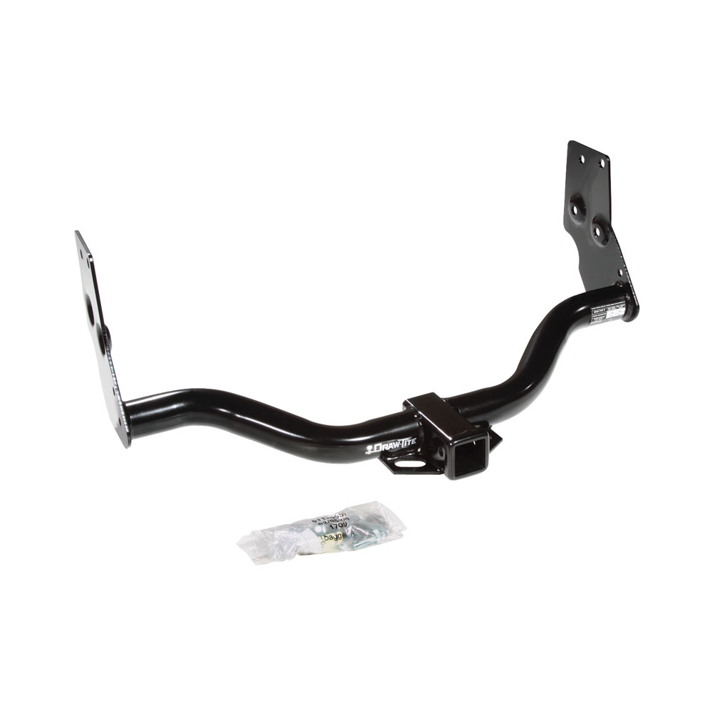 Draw-Tite Trailer Hitch Rear, Max-Frame, Class III, Round Tube Welded, 2 Inch Receiver – 75077