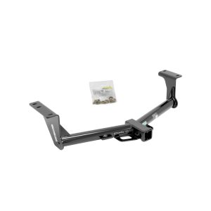 Draw-Tite Trailer Hitch Rear, Max-E-Loader, Class III, Round Tube Welded, 2 Inch Receiver – 75952