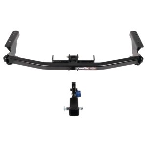 Draw-Tite Trailer Hitch Rear, Hidden Hitch, Class III, Square Tube Welded, 2 Inch Receiver – 76904