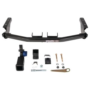 Draw-Tite Trailer Hitch Rear, Hidden Hitch, Class III, Square Tube Welded, 2 Inch Receiver – 76904