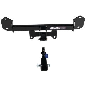Draw-Tite Trailer Hitch Rear, Hidden Hitch, Class III, Square Tube Welded, 2 Inch Receiver – 76906