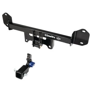Draw-Tite Trailer Hitch Rear, Hidden Hitch, Class III, Square Tube Welded, 2 Inch Receiver – 76906