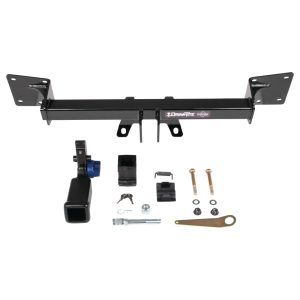 Draw-Tite Trailer Hitch Rear, Hidden Hitch, Class III, Square Tube Welded, 2 Inch Receiver – 76911
