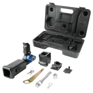Draw-Tite Trailer Hitch Rear, Hidden Hitch, Class III, Square Tube Welded, 2 Inch Receiver – 76911