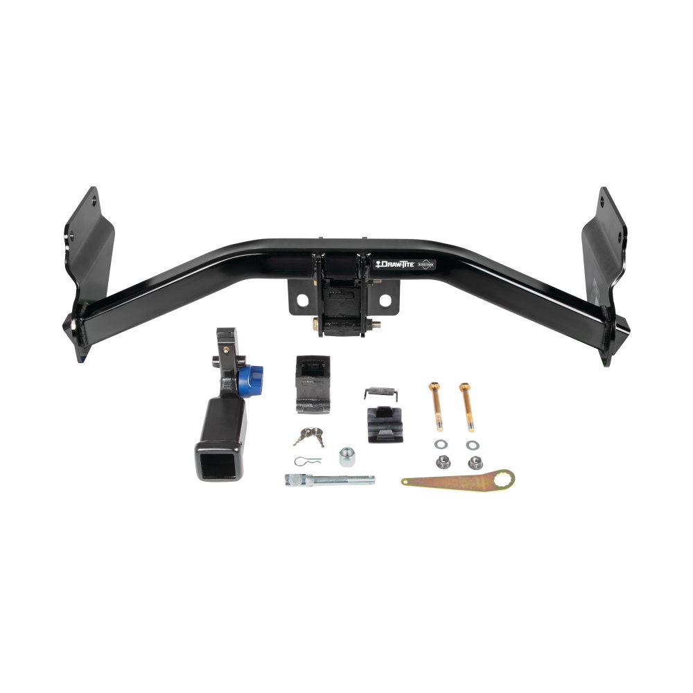 Draw-Tite Trailer Hitch Rear, Hidden Hitch, Class III, Square Tube Welded, 2 Inch Receiver – 76913