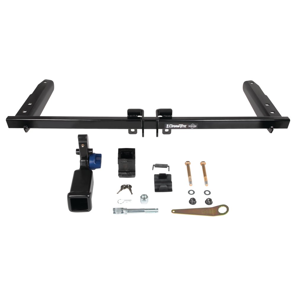 Draw-Tite Trailer Hitch Rear, Hidden Hitch, Class III, Square Tube Welded, 2 Inch Receiver – 76915